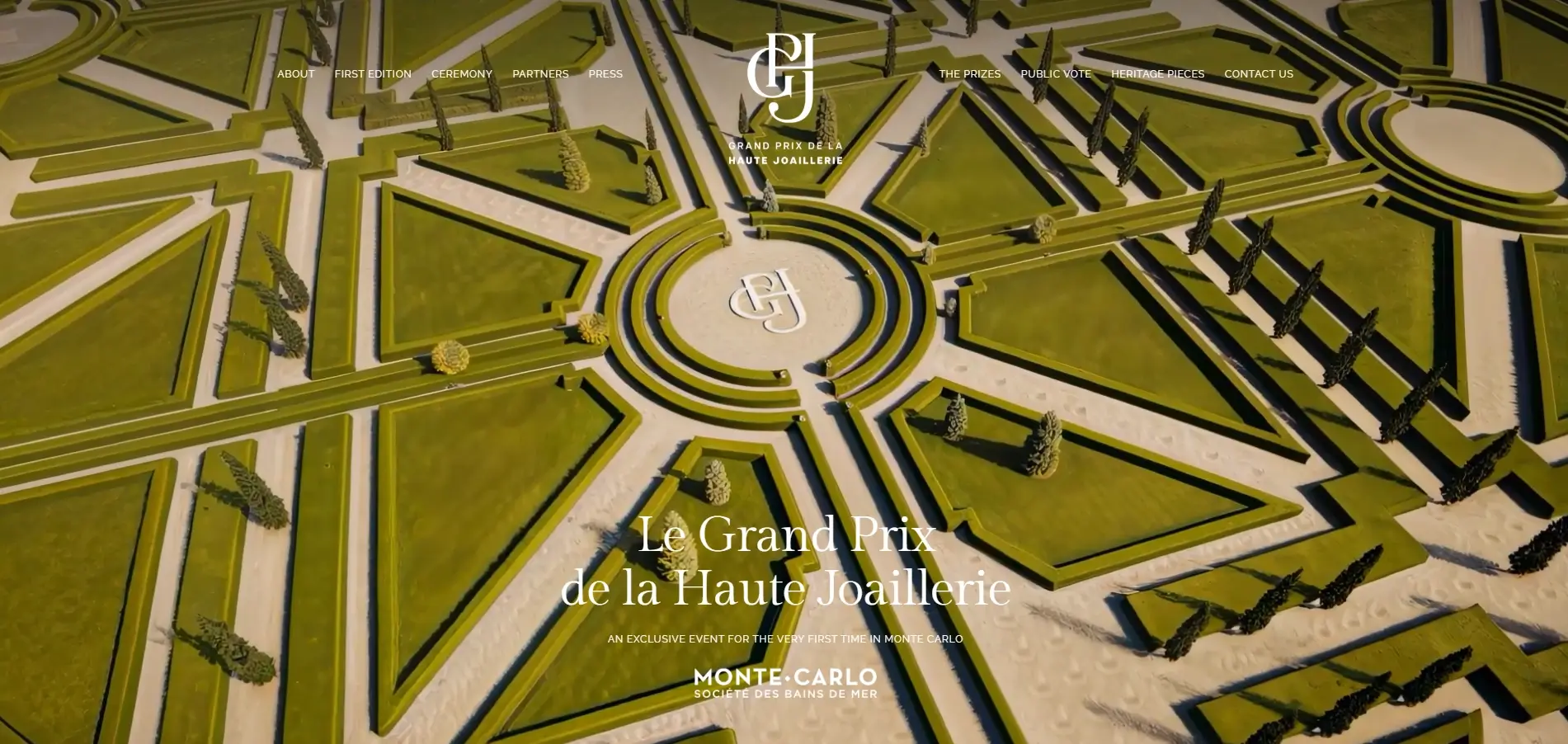 Développement de la webapp du Grand Prix de la Haute Joaillerie